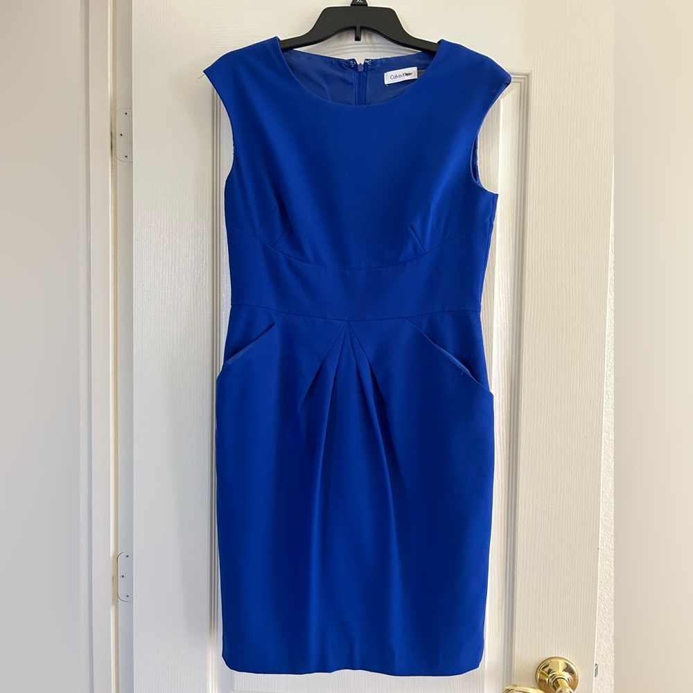 Blue Calvin Klein Dress